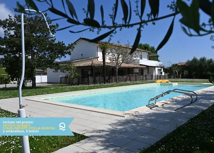Viva2 - Numana, Quadrilocale In Con Piscina Appartement Numana