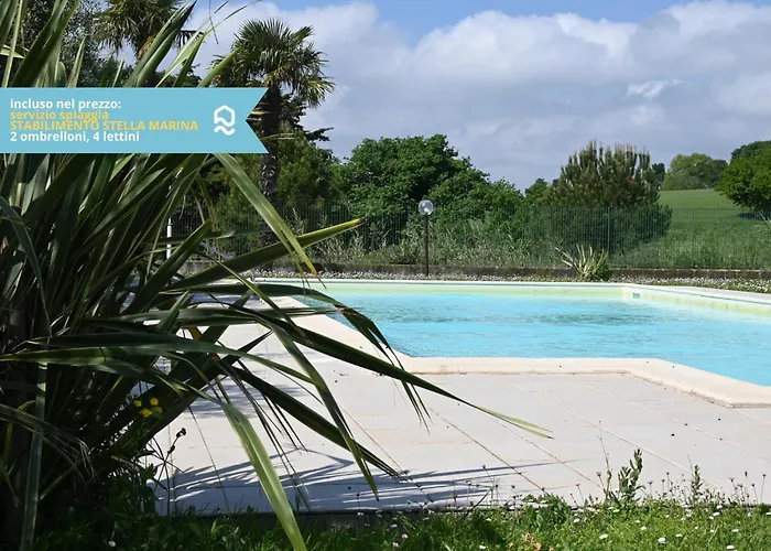 Viva2 - Numana, Quadrilocale In Con Piscina Numana
