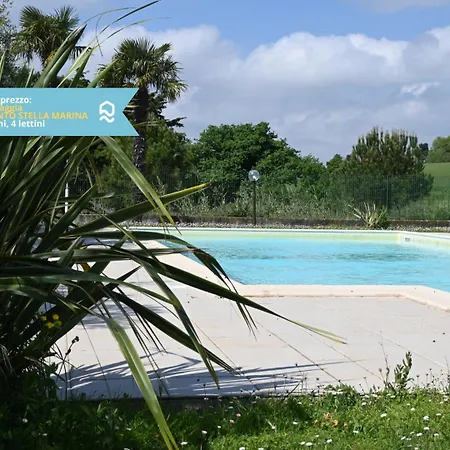 Viva2 - Numana, Quadrilocale In Con Piscina 努马纳