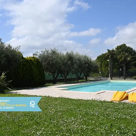 公寓 Viva2 - Numana, Quadrilocale In Con Piscina