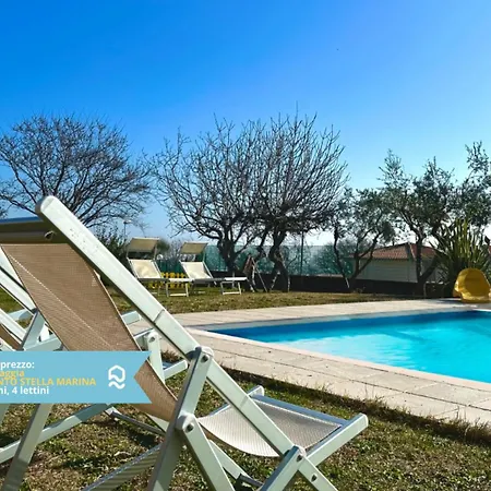 Viva2 - Numana, Quadrilocale In Con Piscina Апартаменты Нумана