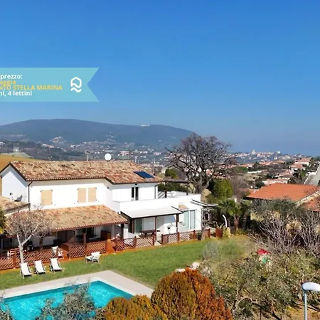 Viva2 - Numana, Quadrilocale In Con Piscina Апартаменты